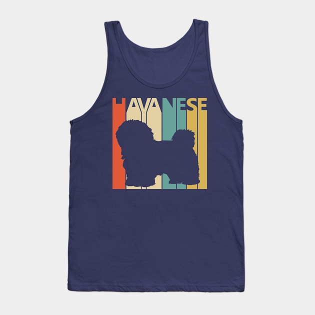 Vintage 1970s Havanese Dog Owner Gift Tank Top by GWENT